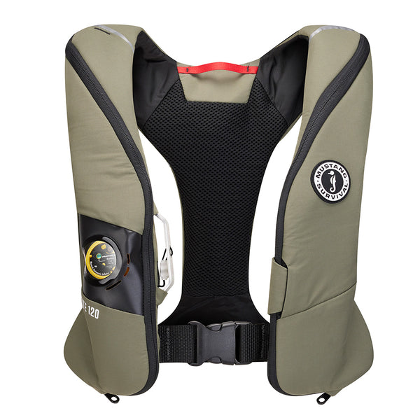 Mustang Elite 120 Coastal Inflatable PFD - Everglade Green [MD5170-292-0] - Image 2