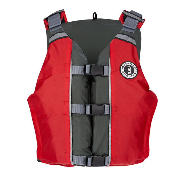 Mustang APF Foam Vest - Universal - Red/Grey [MV411102-861-0] - Image 2