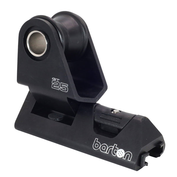 Barton 25mm T-Track Genoa Car - Black [25100GTB] - Image 1