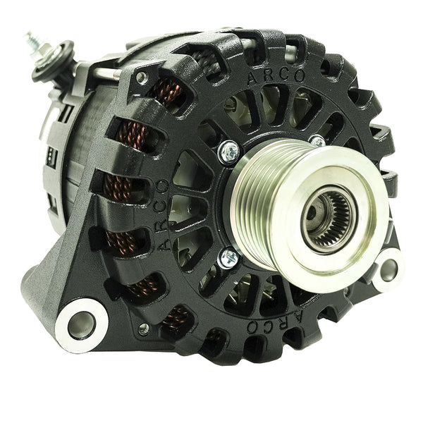 ARCO Marine Zeus 24V 4kW Low Turn On (LTO) N62 Alternator w/Clutch Pulley [4404] - Image 1