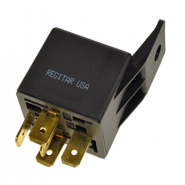 Regitar USA Relay w/Tab f/Most Engines: 30AMP, 5 Terminal, Single Pole/Double Throw [RMZ013] - Image 2