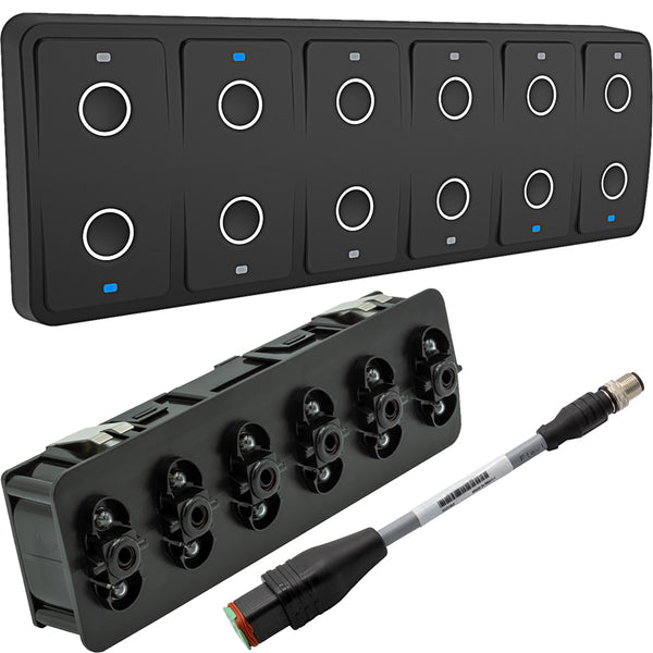 Maretron CKM12 Keypad w/CKM to NMEA 2000 Adapter Cable - 0.2M [A3802-1] - Image 1