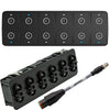 Maretron CKM12 Keypad w/CKM to NMEA 2000 Adapter Cable - 0.2M (Horizontal Orientation) [A3802-2]