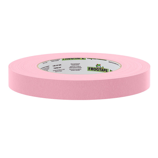 FrogTape CP 325 Medium-High Adhesion Masking Tape - 18MM x 55M x 12-Pack - Pink - Rated f/325F [106025] - Image 2