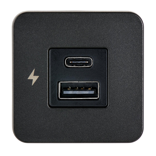 Scanstrut TILE USB-A/USB-C Interior Charging Socket - 12/24V - Black Bezel [SC-TILE-10] - Image 2