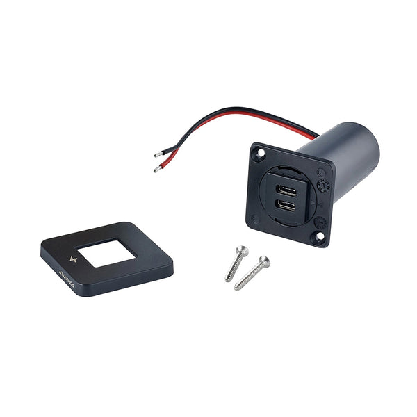 Scanstrut TILE USB-C Interior Charging Socket - 12/24V - Black Bezel [SC-TILE-20] - Image 3