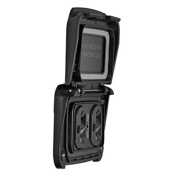 Scanstrut Ventura Series Dual AC Outlet - 125V - 20A [SC-V-P1] - Image 2