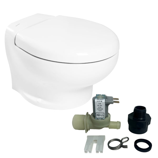 Thetford Nano Touch Compact Toilet Freshwater Kit - 12V [T-NAN012PW/TSFT/NA-FWKIT] - Image 1