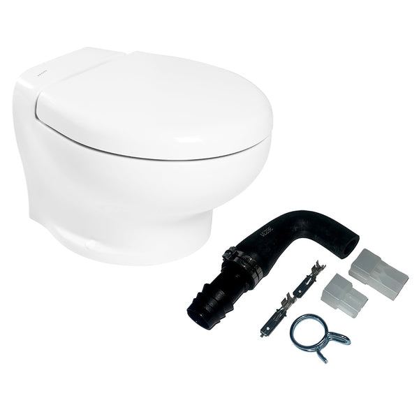 Thetford Nano Touch Compact Toilet Raw Water Kit (No Inlet Pump) - 12V [T-NAN012PW/TSFT/NA-RWKITNP] - Image 1