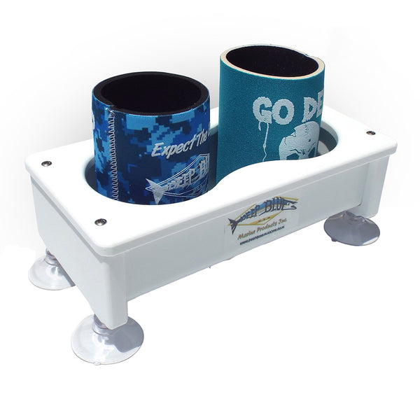 Deep Blue Marine Double Cup Holder/Storage Box [DH-2] - Image 2