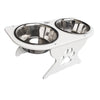 Deep Blue Marine Medium Starboard Dog Dish w/Bowls - 8