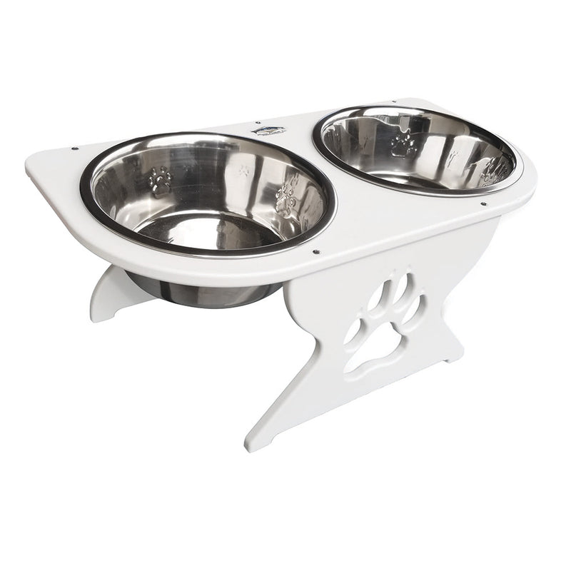 Deep Blue Marine Medium Starboard Dog Dish w/Bowls - 8