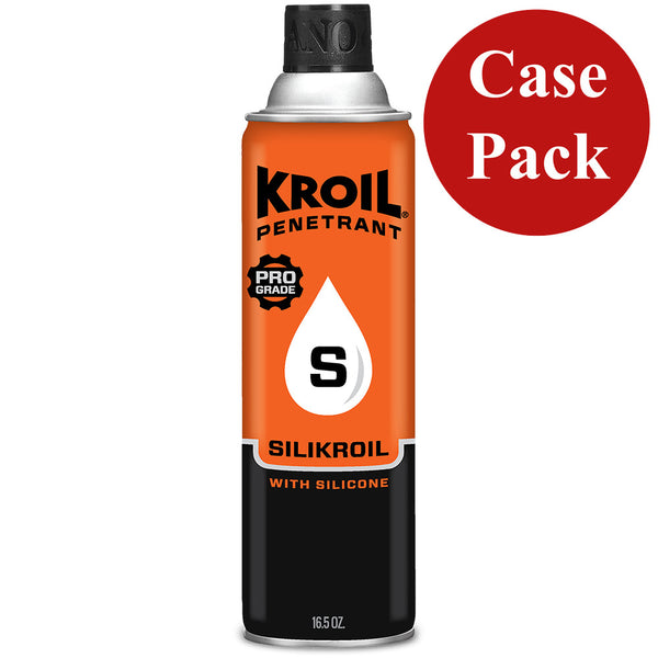 Kroil Silikroil Penetrant - Aerosol - 16.5oz Can with Silicone *Case of 12 [SK162-CASE] - Image 1