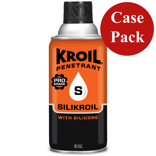 Kroil Silikroil Penetrant - Aerosol - 10oz Can with Silicone *Case of 12 [SK102-CASE] - Image 1