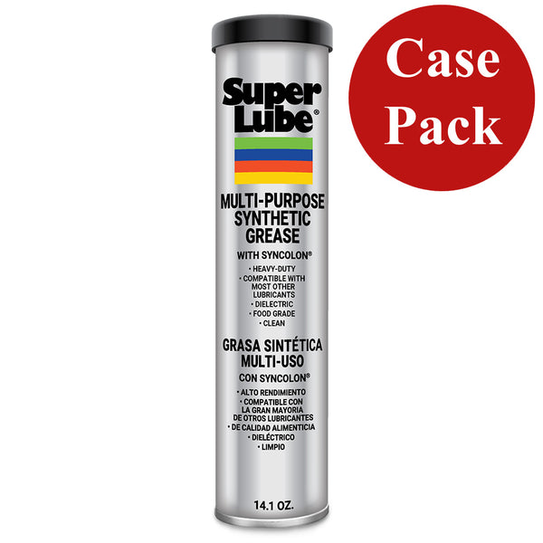 Super Lube Multi-Purpose Synthetic Grease w/Syncolon - 14.1oz Cartridge *Case of 12 [41150-CASE] - Image 2