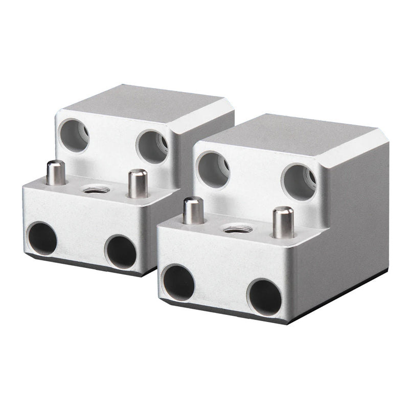 PTM Watersports Board Rack Mount - 4 Bolt - Silver - Pair [P13168-1400TEBCL]