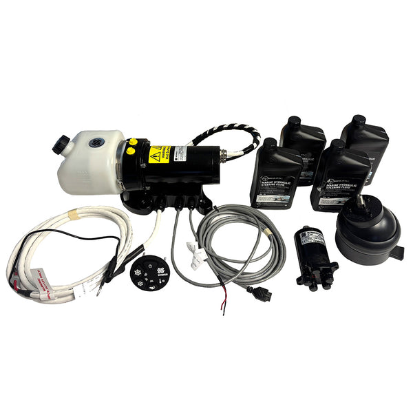 Uflex MasterDrive Steering System - Single Station Retrofit Kit - MasterDrive 40cc Tilt Mount Helm  UPMD Power Unit (No Cylinders Included) [MD40T] - Image 1