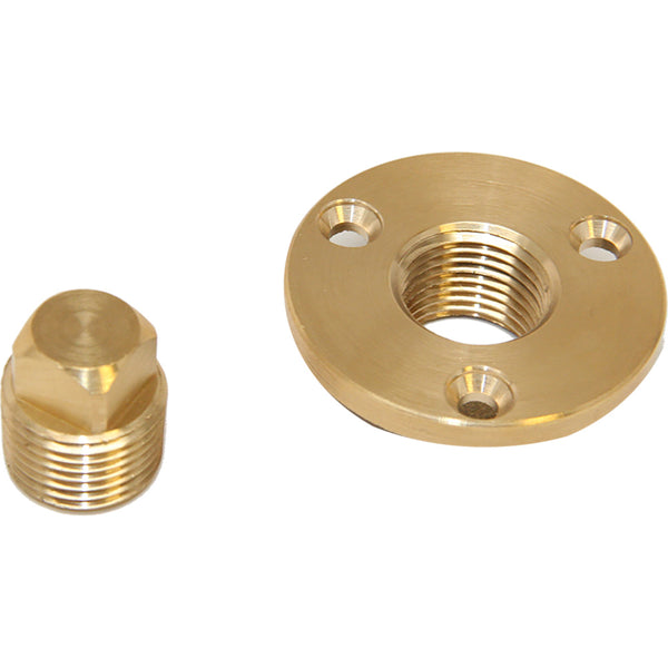 Sea-Dog Garboard Drain  Plug - Machined Bronze [520040-1] - Image 1