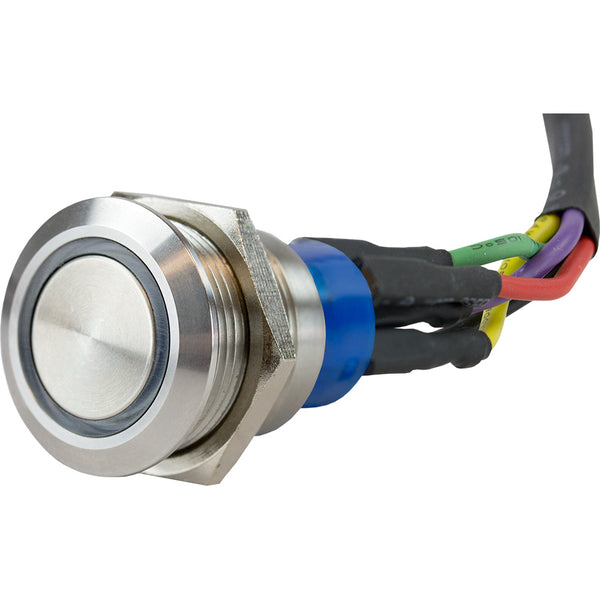 Sea-Dog LED Push Button On/Off Switch - Formed 304 Stainless Steel [403063-1] - Image 1