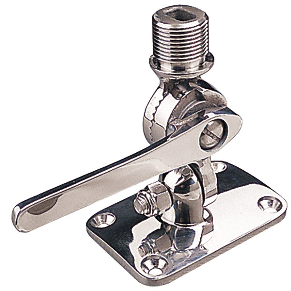 Sea-Dog Adjustable Antenna Base - Deck Mount - Investment Cast 316 Stainless Steel [329230-1] - Image 1