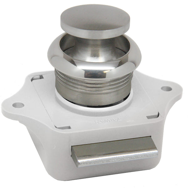 Sea-Dog Push Button Rim Latch - Stainless Steel/Plastic Housing [225300-1] - Image 1