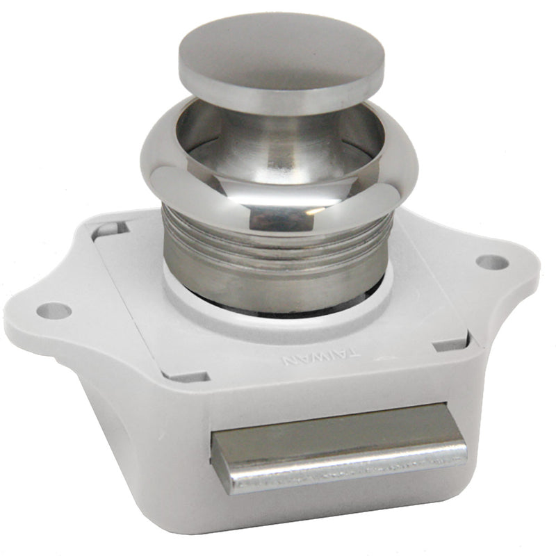 Sea-Dog Push Button Rim Latch - Stainless Steel/Plastic Housing [225300-1]