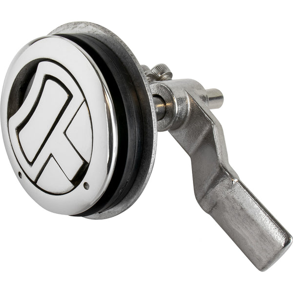 Sea-Dog Round Hatch Handle Latch - Investment Cast 316 Stainless Steel [221942] - Image 1