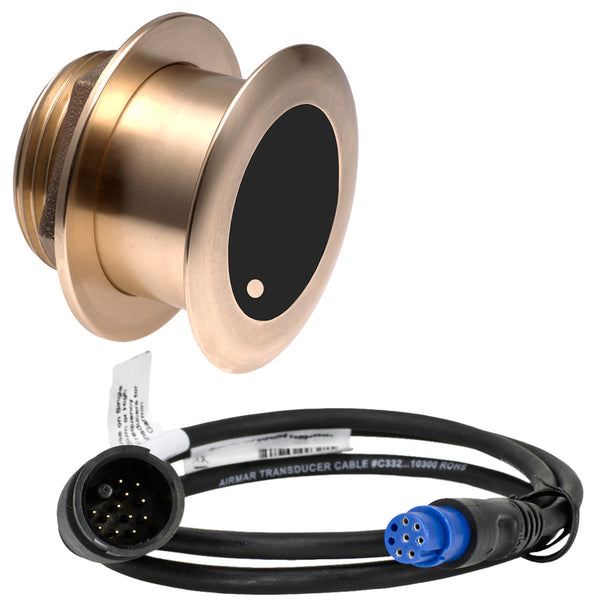 Airmar B175L Bronze 12 Degree Thru-Hull 1kW f/Garmin w/8-Pin Connector [B175C-12-L-8G] - Image 1