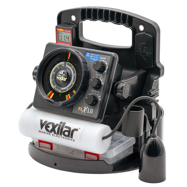 Vexilar FLX-18 Pro Pack II Fishing System w/12 Degree Ice-Ducer  DD-100 [PPX1812] - Image 3