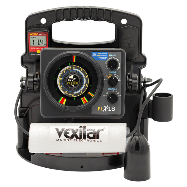 Vexilar FLX-18 Pro Pack II Fishing System w/12 Degree Ice-Ducer  DD-100 [PPX1812] - Image 1