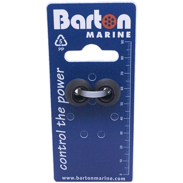 Barton 4mm Rope Stoppers - Black - Pair [42812] - Image 1