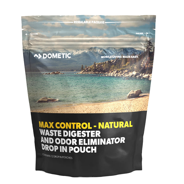 Dometic Max Control Waste Digester  Odor Eliminator Drop-In Pouch - 12-Pack [9620000730] - Image 1