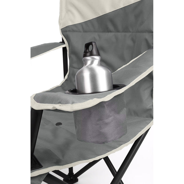 Coleman Big  Tall Quad Camping Chair - Grey [2178363] - Image 4