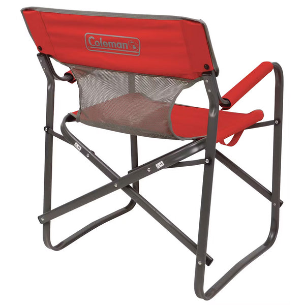 Coleman Outpost Breeze Deck Chair - Red [2000019421] - Image 2