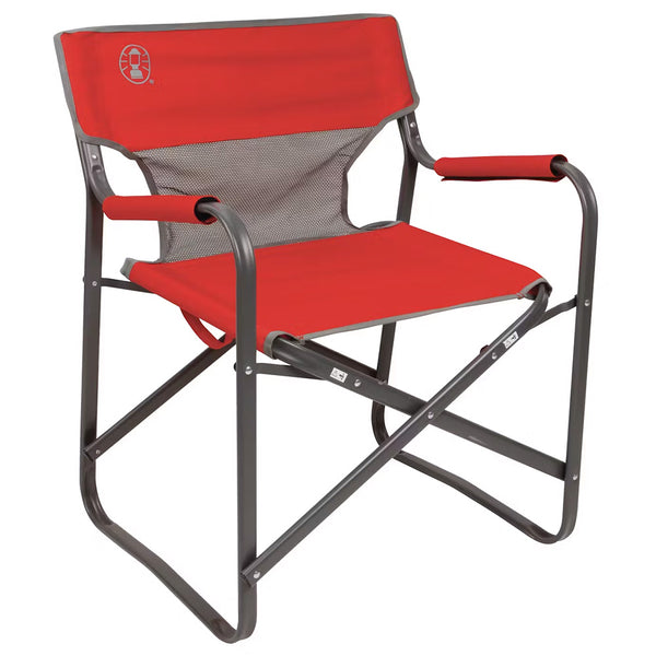 Coleman Outpost Breeze Deck Chair - Red [2000019421] - Image 1