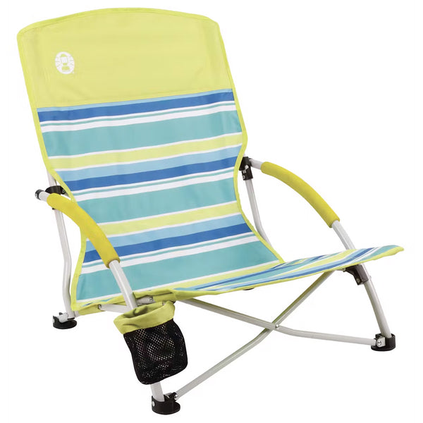 Coleman Utopia Breeze Beach Sling Chair - Yellow/Blue [2000019265] - Image 1