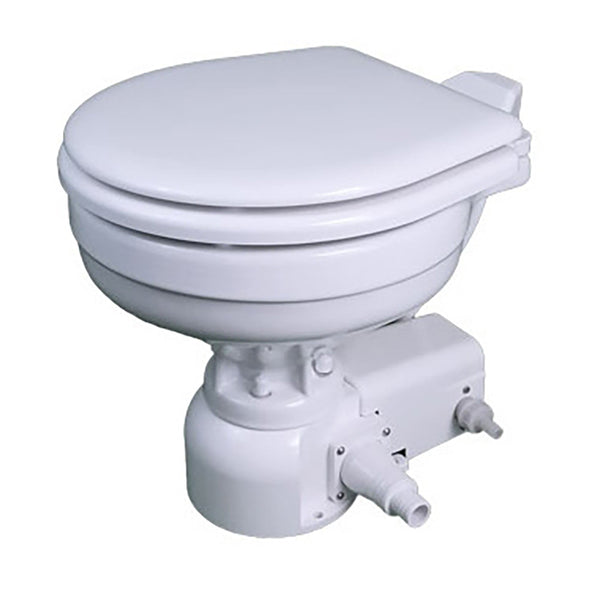 Raritan Sea Era Marine Size Pressurized Freshwater Toilet w/Multifunction Panel - White - 12V [162MF01201] - Image 1
