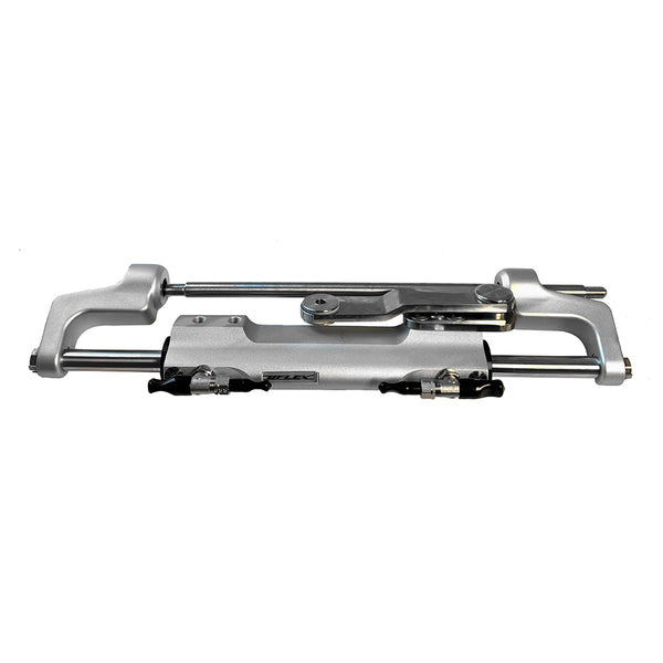 Uflex SilverSteer UC128TS High Performance Cylinder V2P w/Offset Link Arm - Port Version [UC128TS-SVS 2P] - Image 1