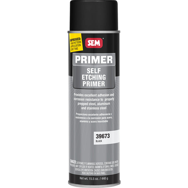 SEM Self Etching Primer - 20oz Aerosol Can - Black [39673] - Image 1