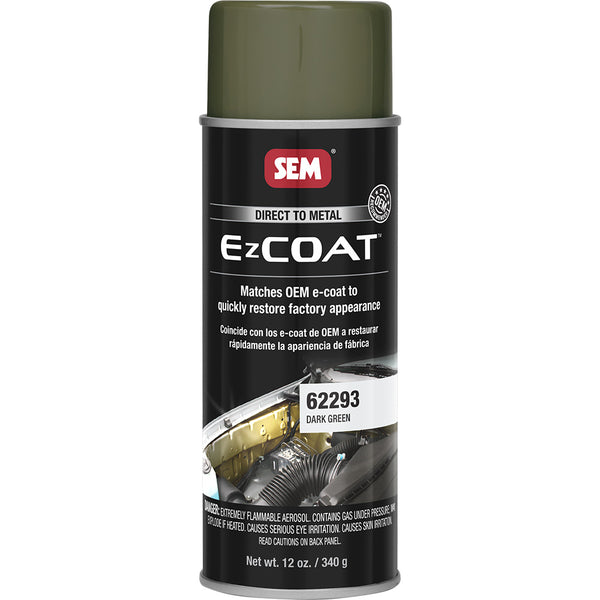 SEM Ez Coat - 16oz Aerosol Can - Dark Green [62293] - Image 1