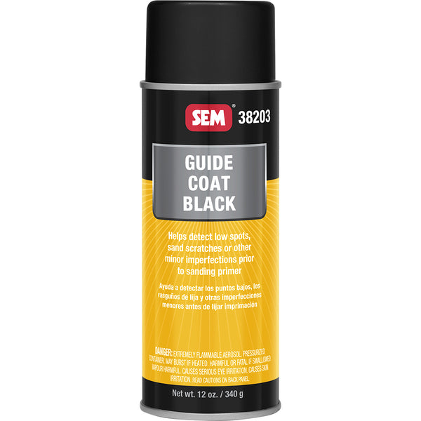 SEM Guide Coat - 16oz Aerosol Can - Black [38203] - Image 1