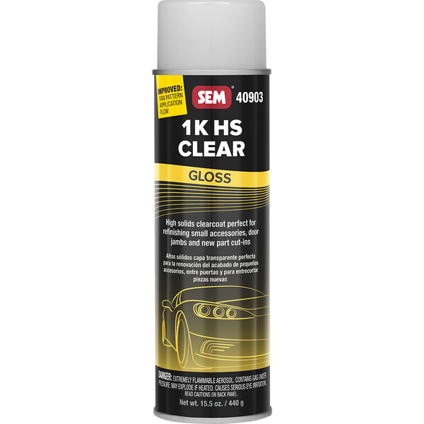 SEM 1K HS Clear - 20oz Aerosol Can - Gloss Finish [40903] - Image 1