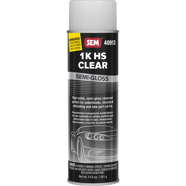 SEM 1K HS Clear - 20oz Aerosol Can - Semi-Gloss Finish [40913] - Image 1