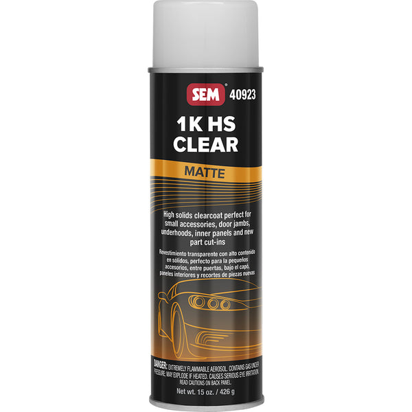 SEM 1K HS Clear - 20oz Aerosol Can - Matte Finish [40923] - Image 1