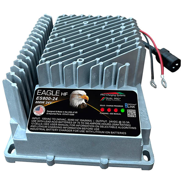 Dual Pro HF Eagle ES800 Series 24V Single Lithium Charger [ES0800-24V003] - Image 1