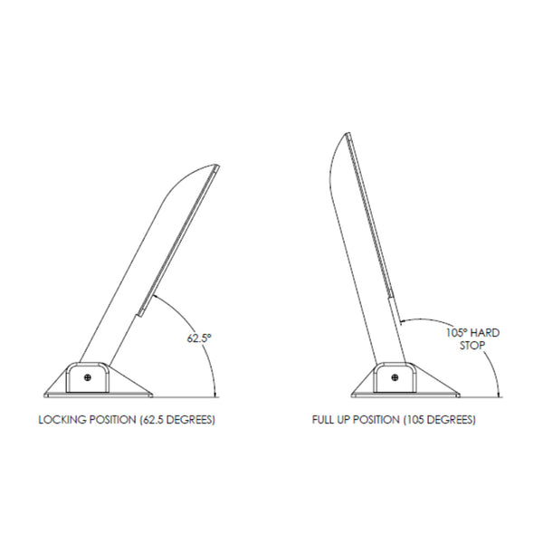 TACO Command Ratchet Hinge - 18-1/2