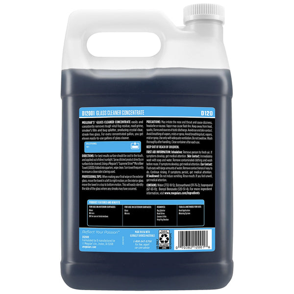 Meguiar's Glass Cleaner Concentrate - 1 Gallon [D12001] - Image 2