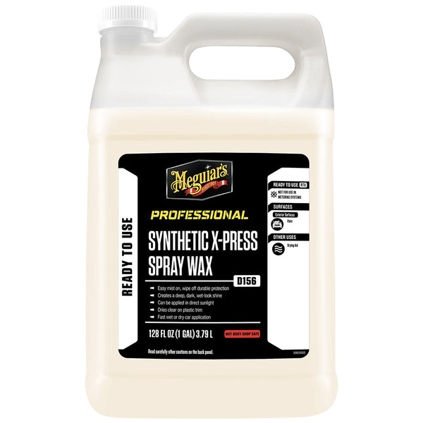 Meguiar's Synthetic X-Press Spray Wax - 1 Gallon [D15601] - Image 1