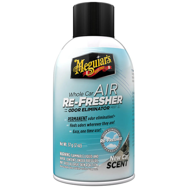 Meguiar's Whole Car Air Refresher Odor Eliminator - New Car Scent [G16402] - Image 1