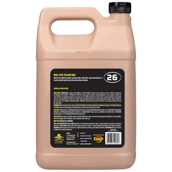 Meguiar's Professional Hi-Tech Yellow Liquid Wax - 1 Gallon [M2601] - Image 2
